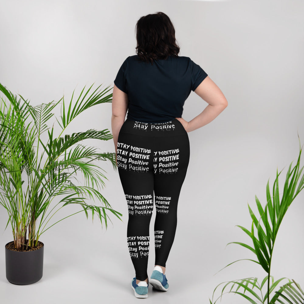 Stay Positive Plus Size Leggings