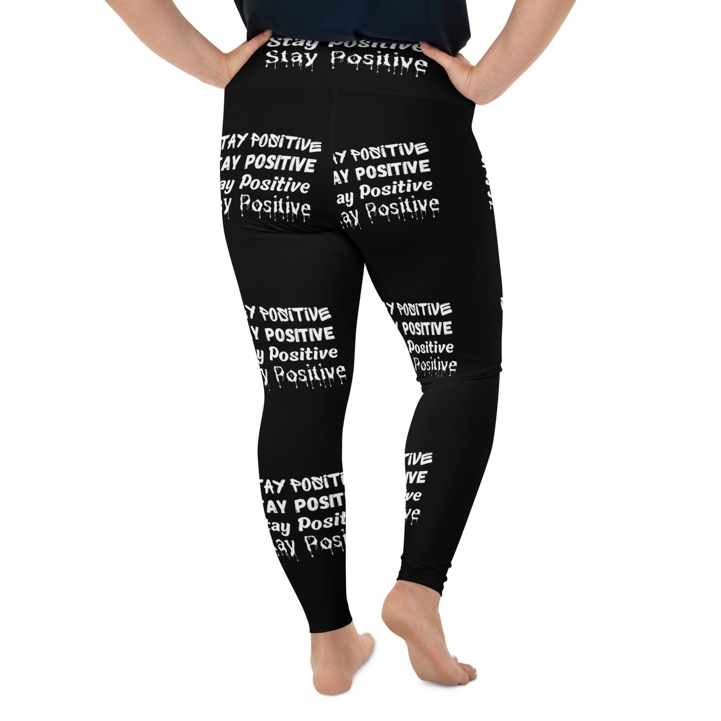 Stay Positive Plus Size Leggings