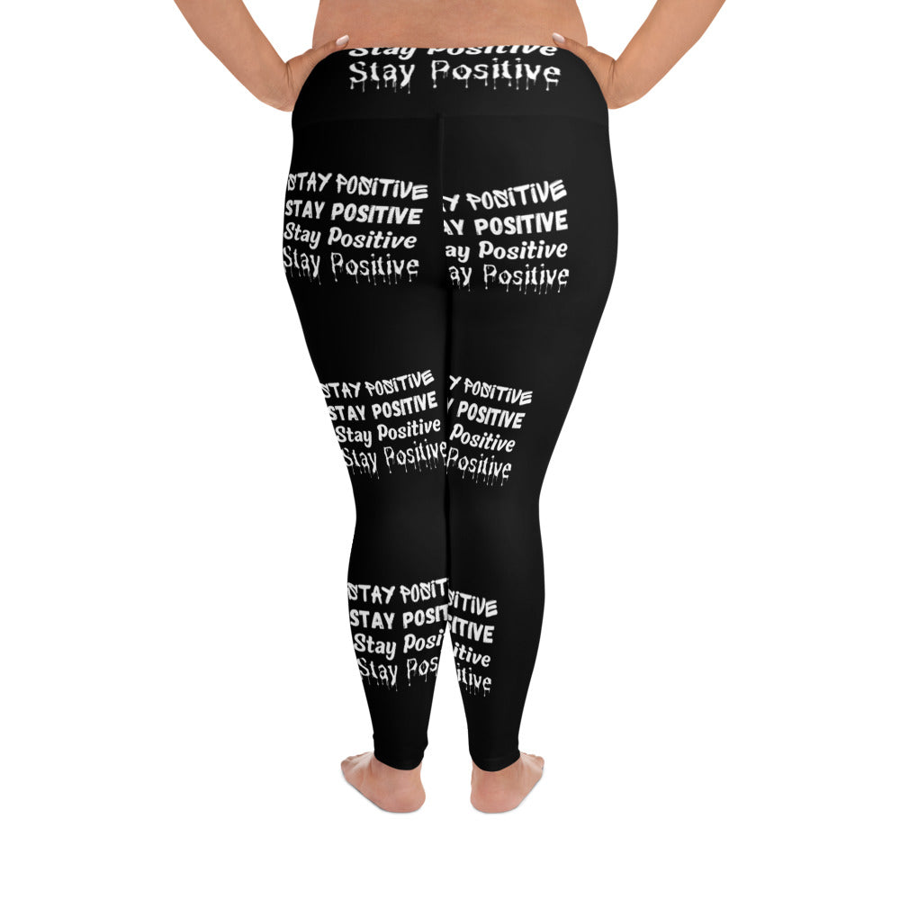 Stay Positive Plus Size Leggings