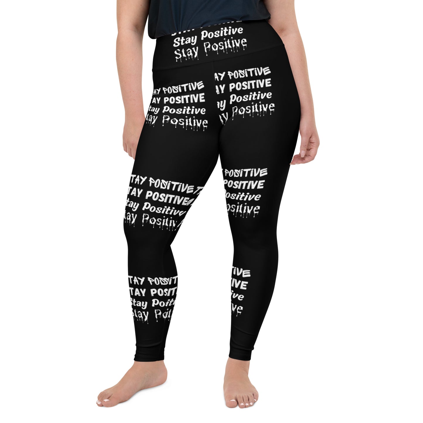 Stay Positive Plus Size Leggings