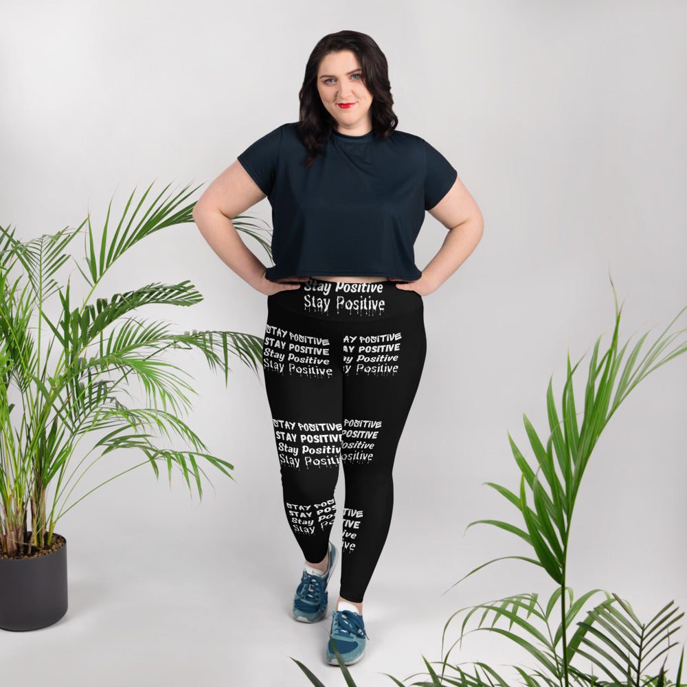 Stay Positive Plus Size Leggings