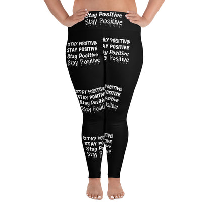 Stay Positive Plus Size Leggings