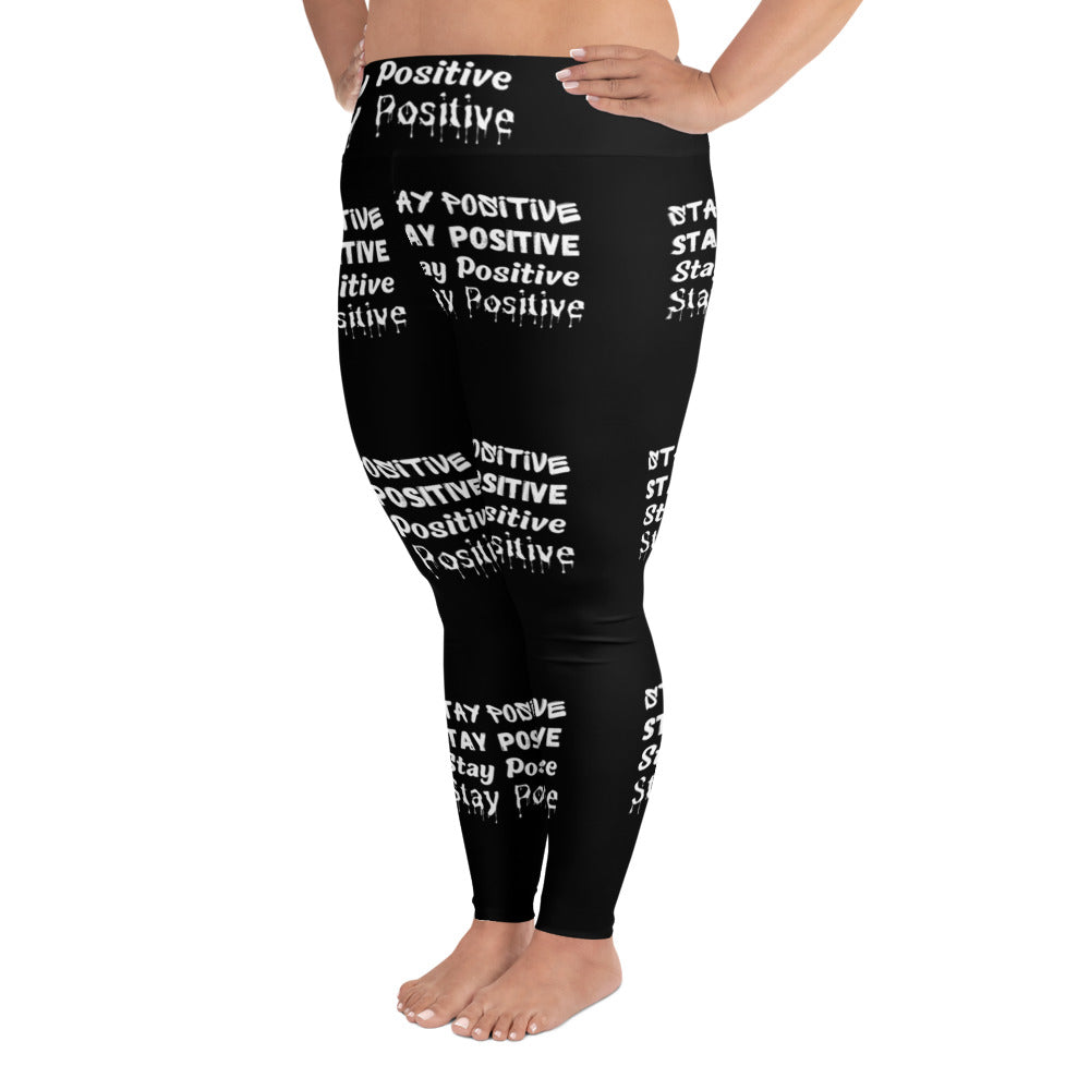 Stay Positive Plus Size Leggings