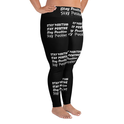 Stay Positive Plus Size Leggings