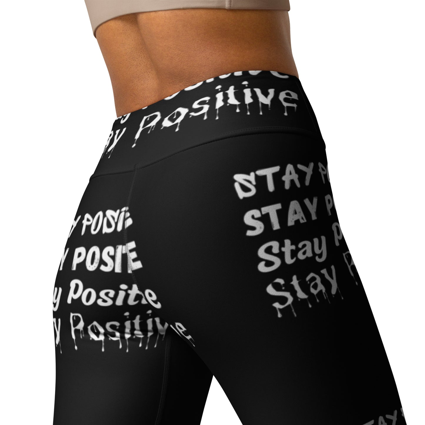 Stay Positive Yoga Leggings