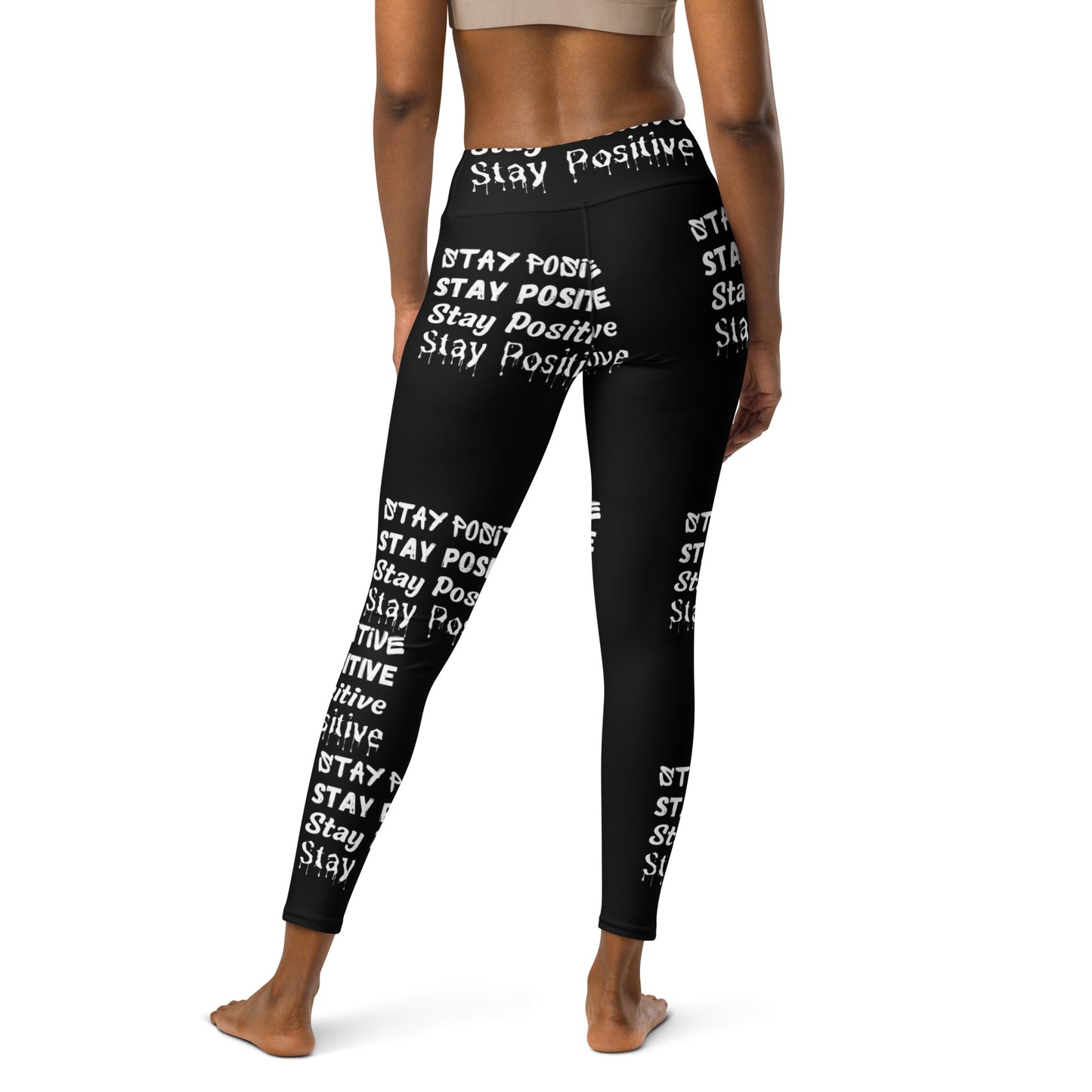 Stay Positive Yoga Leggings