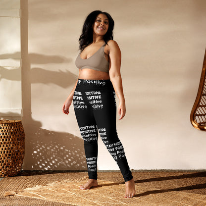 Stay Positive Yoga Leggings